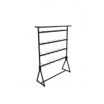Вешало-стойка для одежды двухсторонняя черная Лофт Вешало-стойка для одежды двухсторонняя черная Лофт
